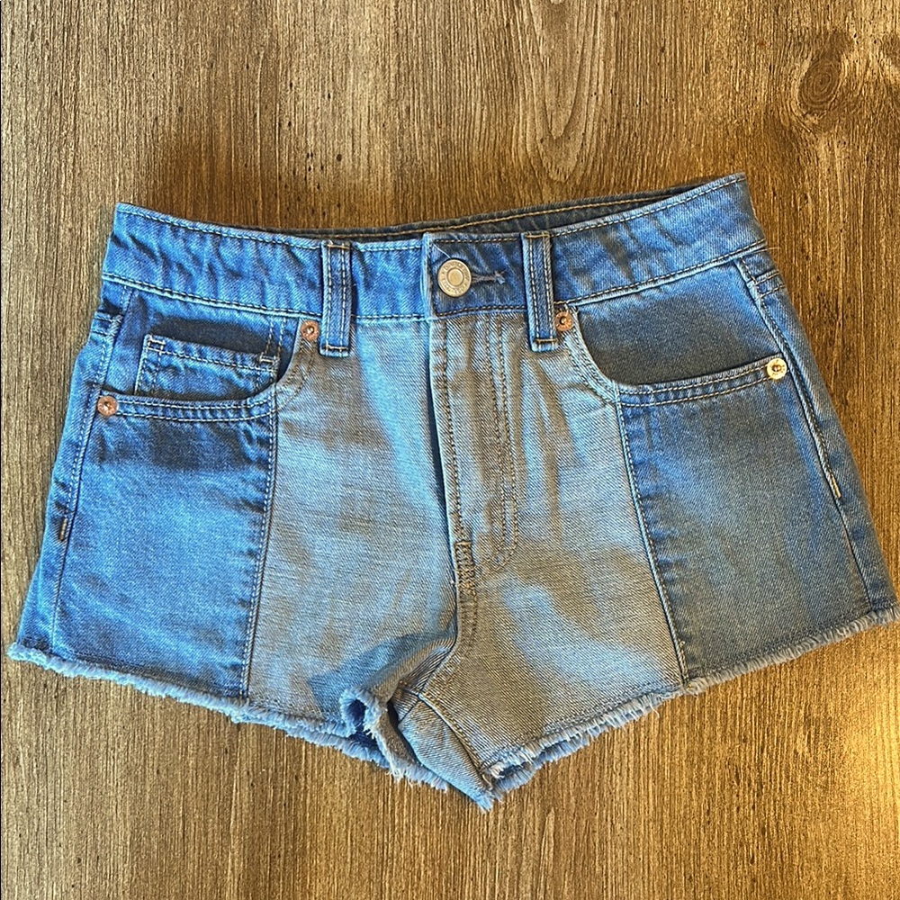 girls denim shorts
